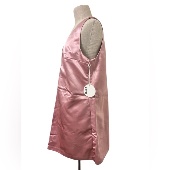 STAUD Mini Teagan Dress Cherry Blossom - Picture 5 of 5